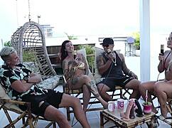 Casal Kobra's Wild BDSM Casting Compilation with Bruna Carlos Part 3 on Sheer Red