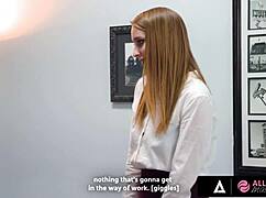 Hot milf boss Serene Siren massages and fucks her sexy secretary 😍