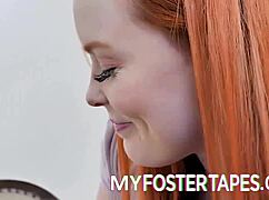 ember snow bends over for foster mom summer hart's taboo foster family sex tape