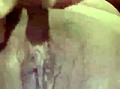 Chilena teases her wet pussy in solo masturbation play