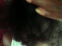 imagine this hot petite ebony girl teasing her boyfriend's massive black cock homemade blowjob style