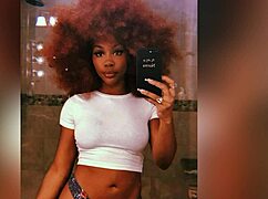 Sza's sexy ebony curves make me jerk off in wild celebrity tribute contest!