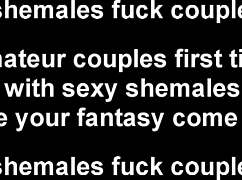 dark skinned shemale cock ready for your mouth bisexual taste