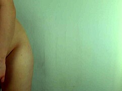 curvy bbw with massive natural tits and big ass tries on tight panties showing off every jiggling chubby inch