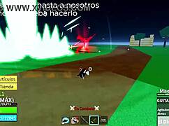 ugly poorly made bloxfruits rocket fruit showcase turns into wet teen anal squirting game sex