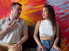 professor can't resist barebacking his slutty brunette student's tight pussy