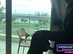 he sneaks his side chick to the hotel and pounds her senseless all night long