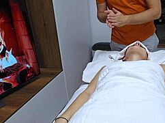 ever wonder how a massage turns wife creampie orgasm mess