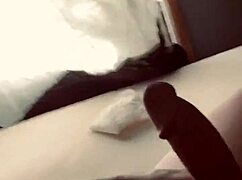 Tianva teases his huge throbbing cock