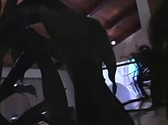 what happens when the older neighbor's monster cock invades the redheaded coed's shaved pussy and small tits in lingerie?