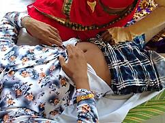 landlord spits on maid muskan bhabhi's ass and pussy for hardcore doggystyle fuck