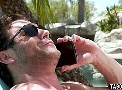 stepdad pounds penelope kay's big teen ass outdoors