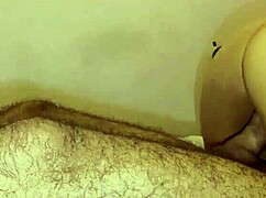 bbw arab wife moans dirty talk while huge ass gets fingered and creampied by husband