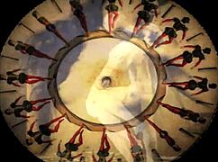 Vintage retro scenes showcase hairy women in antique erotic explorations