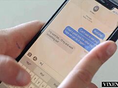 vixen maitland ward bends over in stockings for student pussy eating and riding lesson!