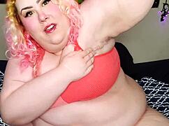 check out my hairy armpits big pussy and fat ass up close