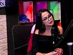 HOT SLAVE BANGED IN SHEER RED DURING GANGBANG! Negro Top Watches Her Take It