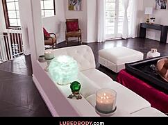 Boss's Wife Athena Anderson's Teasing Massage Seduction