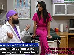 Perverted Podiatrist Licks Misty Addams Barefoot Toes!