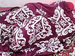 Hairy Indian Wife's Rough Ride Ends in Creamy Pussy Filling