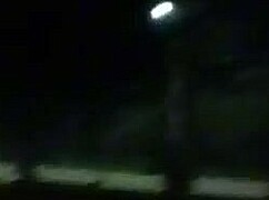 went to soccer field for risky face surprise and nearly got caught in the act