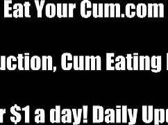 I Can't Wait to Make You Slurp Your Own Cum CEI Humiliation