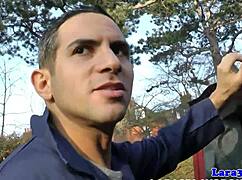 English MILF's Tight Pipe Gets FIRED UP By Cheeky Plumber's DOGGYSTYLE Thrusts!