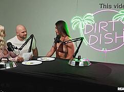 Kelsi Monroe's dirty dishwashing turns into wild reality kings fuckfest