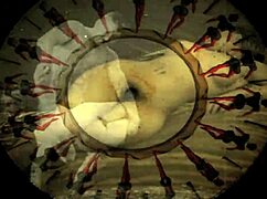 Vintage retro scenes showcase hairy women in antique erotic explorations