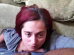 Huge Tit BBW Slut Begs for Massive Facial Cum Blast