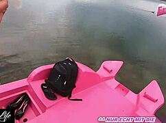 Skinny german blonde teen slut craves outdoor fucking in the wild