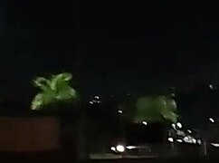 went to soccer field for risky face surprise and nearly got caught in the act