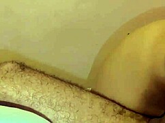 bbw arab wife moans dirty talk while huge ass gets fingered and creampied by husband