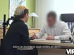 lussy sweet skips the meeting and rides the agent's cock hard on the office desk instead