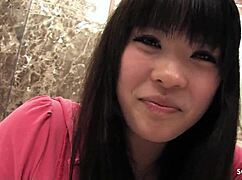 curvy japanese teen's huge saggy tits bounce in uncensored titjob casting