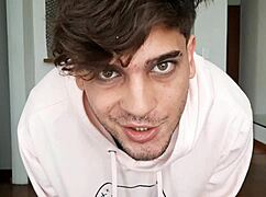 latina teen with big ass and tits licks shaved pussy