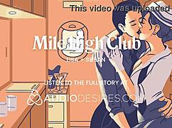 flight attendant's ripped clothes reveal dripping seat from risky public pussy lick