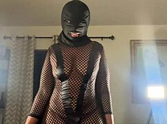 Big booty ebony hottie sucks huge cock first. Then bends for interracial tight pussy fuck.