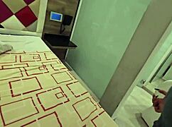 single argentinian mom shows off her fat ass fucking skills up close