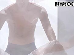 czech babe nicole love's tight pussy pounded hard and passionately by stud