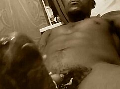 monster black cock unloads thick cumshot everywhere