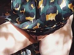 damn mature's huge cameltoe pussy throbs 🍑🔥