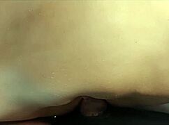 double stuffing this shaved fuck doll's big pussy up close!