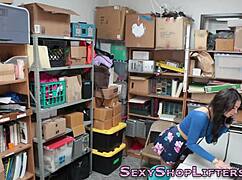 Teen Rides Mall Cop Cock After Getting Caught