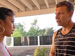 Whoa, this cute skinny 18+ Asian teen craves big white cock suck and fuck