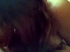 Drooling blowjob leads to stepsis riding cock with screams and bounces