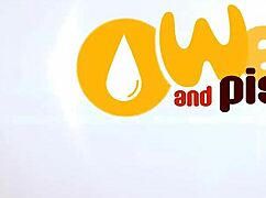 antonia sainz soaks in pee desperation toying wet gaping pussy