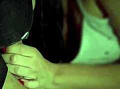 Stepsis at home bends over hairy pussy sucks cock rides cowgirl creampies deep