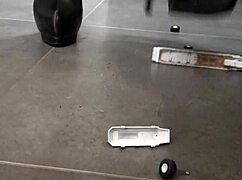 carla's nylon boots tease in femdom pov