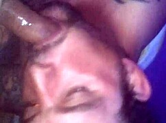 man suckin this shemale monster cock deep down my throat feels amazin